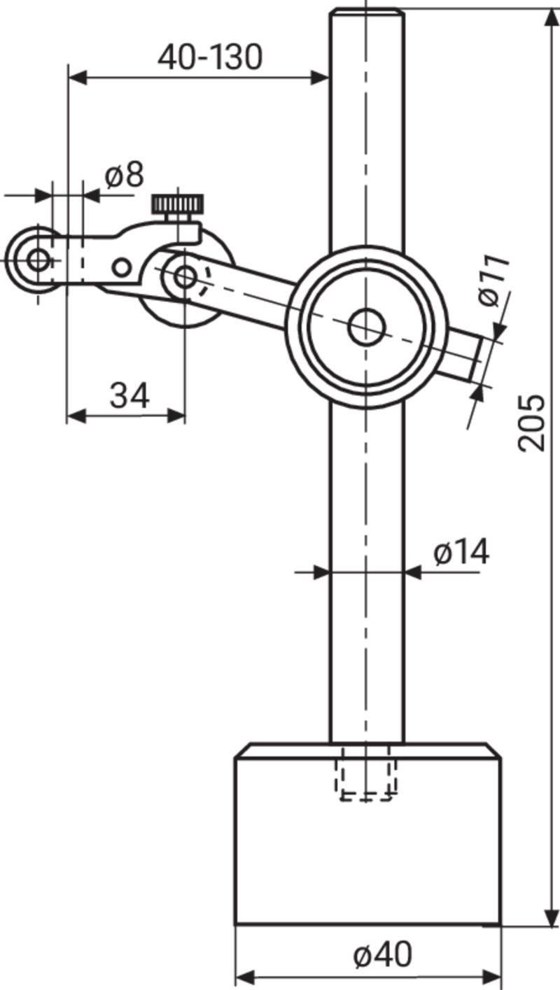 Dimensional drawing 1